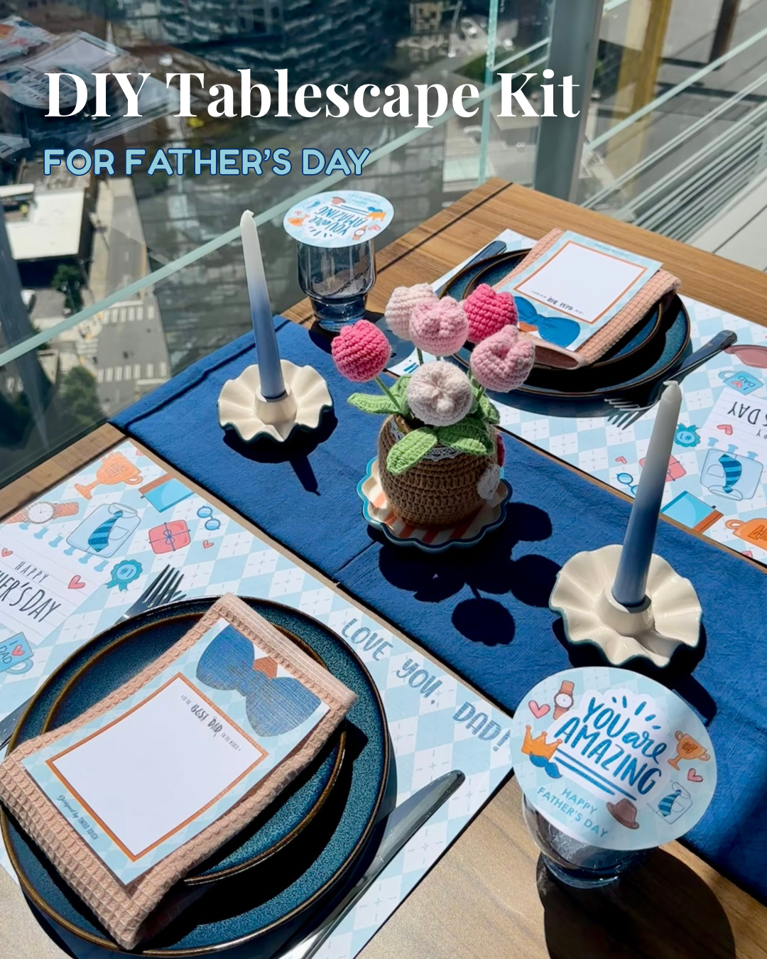 Father's Day Tablescape Kit